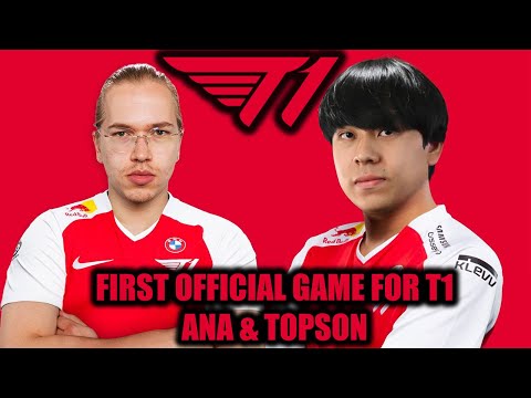 🔥 Ana & Topson First Official Game For T1 - T1 vs EXECRATION - SEA TI 11 Regional Qualifiers
