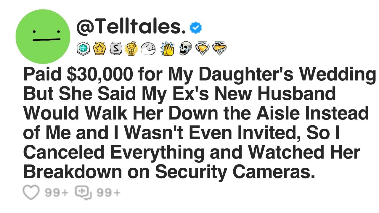 Paid $30,000 for My Daughter's Wedding But She Said My Ex's New Husband Would Walk Her Down the...
