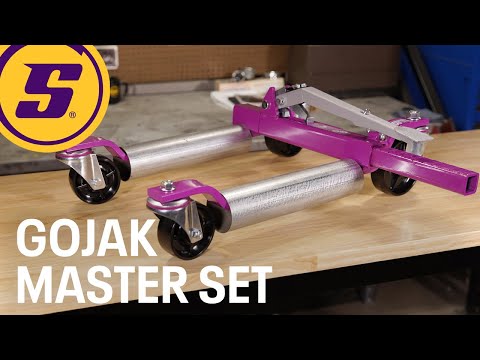Best Shop Dolly: GoJak Car Wheel Dolly Jack for Garage Moving