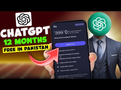 How to Get ChatGPT 12 Months FREE in Pakistan/India | Get GPT-5 Features Without Paying!