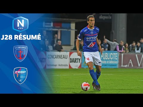 J28 | US Concarneau - Bourg-Péronnas 01 (1-1), le résumé | National FFF 2021-2022