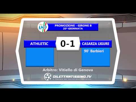 DIL22 180318 - ATHLETIC - CASARZA LIGURE 0-1 | PROMOZIONE B