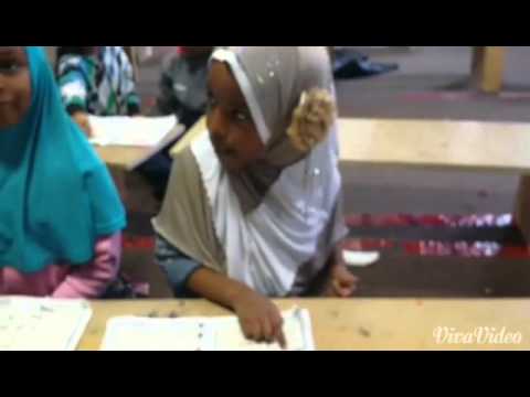 shiama ibrahim reading qacidah Annouraniah .