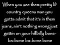 Blake Shelton - Hillbilly Bone Lyrics