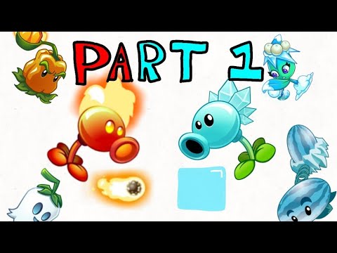 Fire Pea vs. Snow Pea | PvZ2 Animation