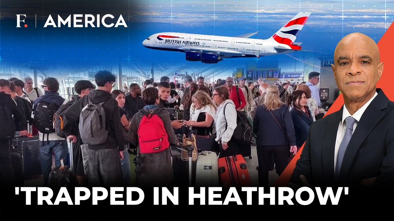 Heathrow Flyers Snap: Angry Crowds Left Fuming After 1000 UK Flight Cancelled | Firstpost America