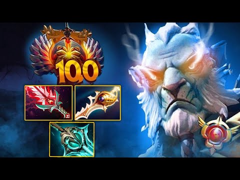 33Kills Bloodthorn + Divine Rapier Builds One Shot Phantom Lancer Carry Dota 2