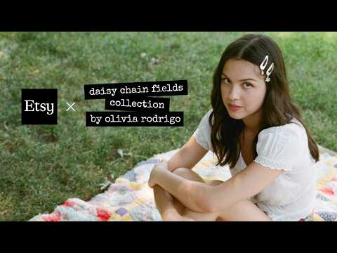 Etsy x Olivia Rodrigo: Daisy Chain Fields Collection