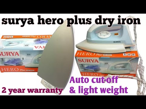 800W Surya Hero Plus Dry Iron
