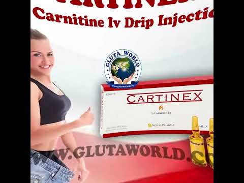 Cartinex l carnitine weigh loss iv drip injection, 1000 mg