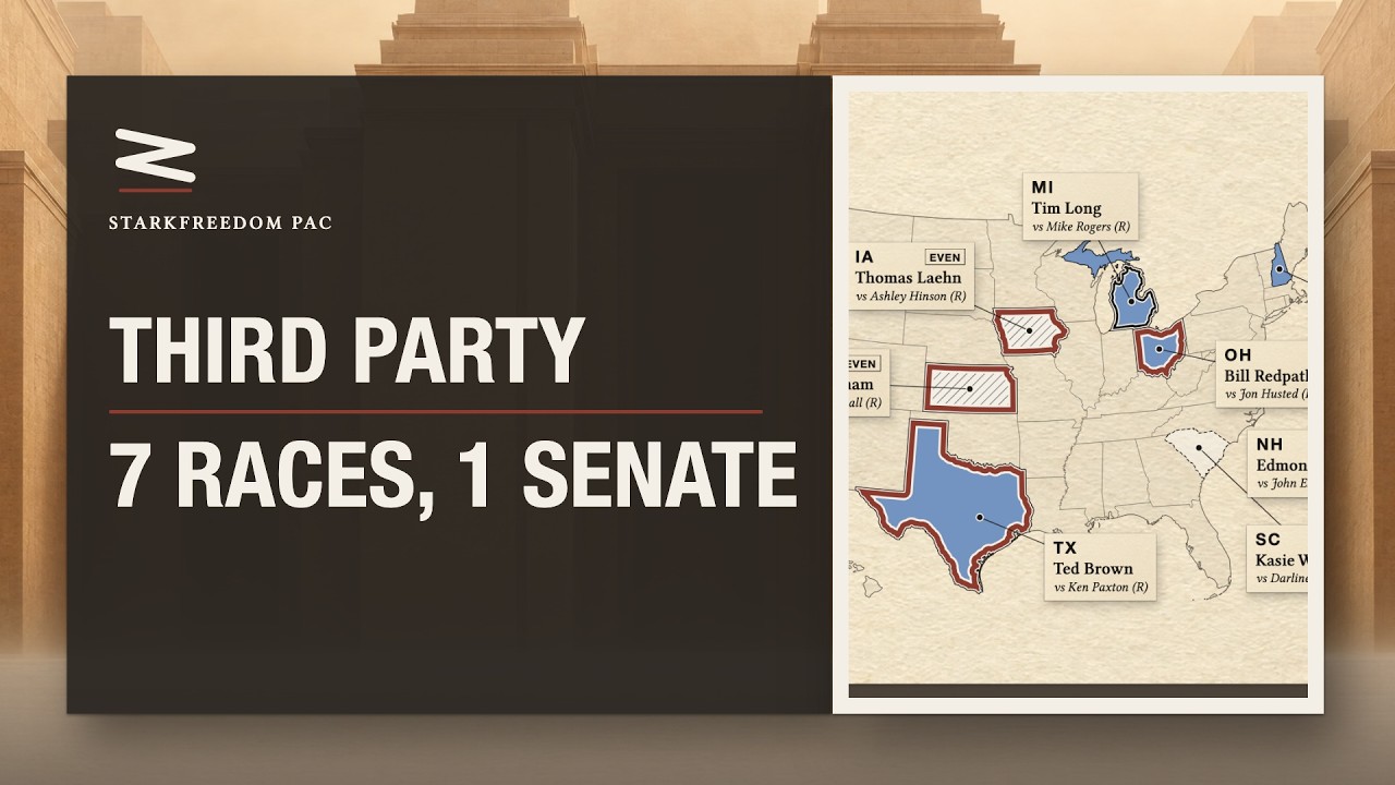 Third Party Is the Lever: 7 Races, 1 Senate