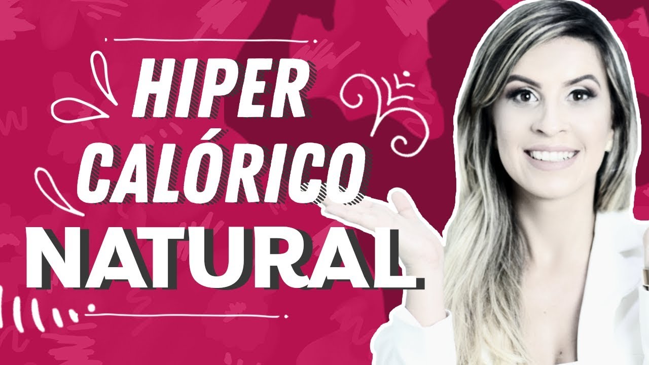 HIPERCALÓRICO natural para ganho de massa muscular sem ganhar gordura