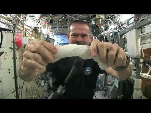 Wringing out Water on the ISS for Science!