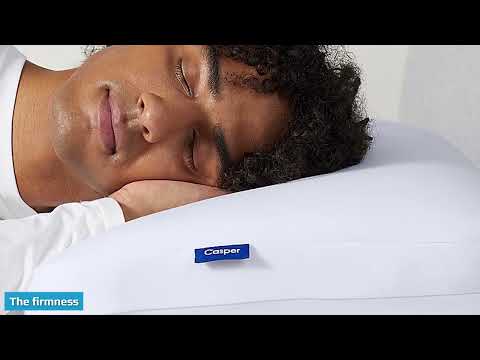 THIS CASPER FOAM PILLOW PROVIDES FIRM SUPPORT, BUT DON’T SPLURGE FOR THE COOLING TECHNOLOGY