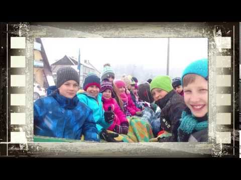 kulig na zimowych obozach w ośrodku Pod Arkadami