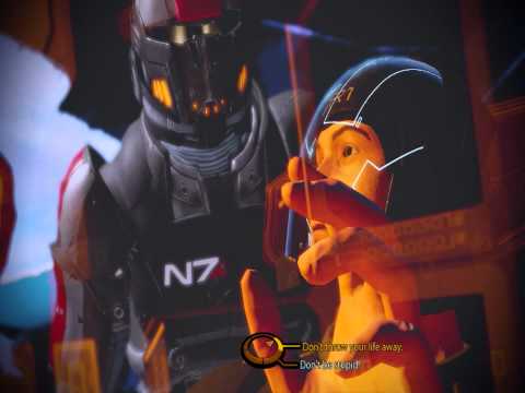 Paolo Mass Effect 2 HD 1 - Introduction with Liara & Revival