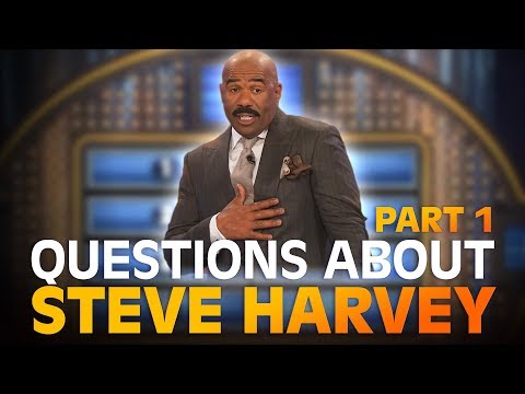 Funny Family Feud questions… about STEVE HARVEY! | PART 1