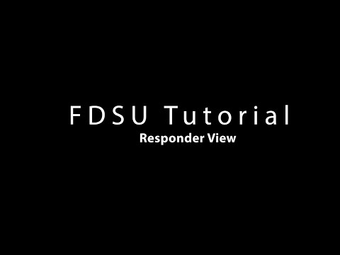 FDSU Tutorial - Responder View