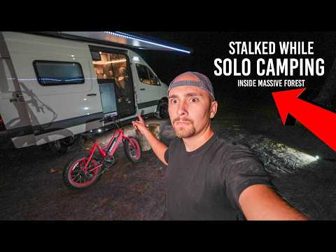 HORRIFYING VAN CAMPING IN USA'S SCARIEST FOREST (STALKED BY CRIMINAL)