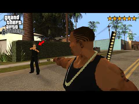 The Biggest 6 Star Wanted Level in GTA San Andreas History!