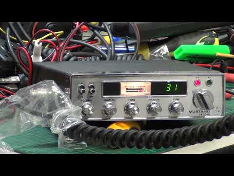 Mustang CB3000 - CB27/81 UK FM CB radio -  On The Air test