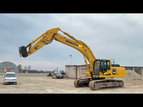 Komatsu PC 360 LC-10, экскаваторы