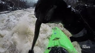 Ride the rapids with the Lester River kayak racers