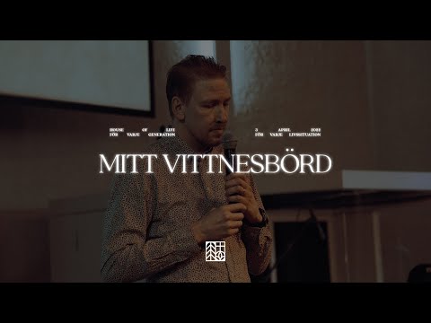 MITT VITTNESBÖRD | 3 april