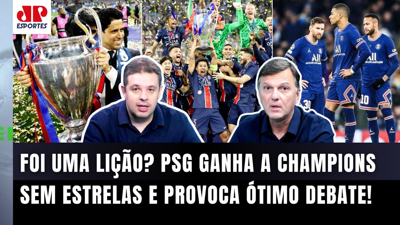 "O PSG PROVOU que MAIS IMPORTANTE que ter VÁRIOS CRAQUES é..." Campeão SEM Neymar, Messi e Mbappé!