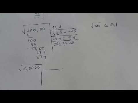 Extragerea radacinii patrate, a unui numar natural sau rational pozitiv