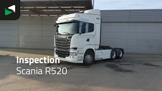 Scania R520 6X4 Retarder Big-Axle Full-Air Hydraulik Leder truck tractor | Image 4 - Autoline