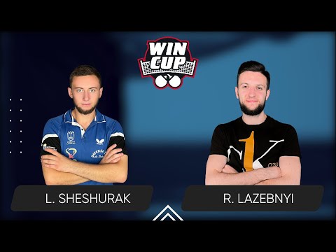 00:15 Liubomyr Sheshurak - Ruslan Lazebnyi West 6 WIN CUP 21.03.2024 | TABLE TENNIS WINCUP