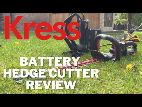 BATTERY HEDGE CUTTER REVIEW | KRESS KG259