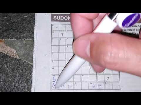 Start slow, and build up to full speed. (#1116) Killer Sudoku puzzle. 07-08-2020 part 3 of 3