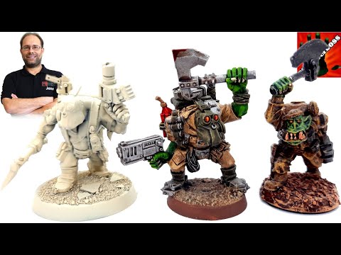 Vergleich: Kill Team Octarius / Ork Kommandos / Neu vs. Alt (Tabletop, Minis, Chefoberboss)