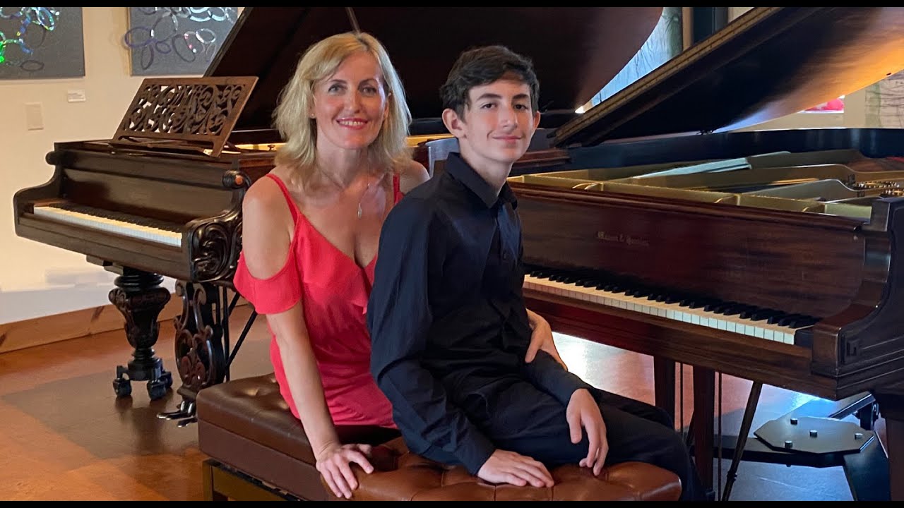 Music Matters | OLGA VINOKUR, 1886 Chickering concert grand | Russian Masters | live at La Grua Cent