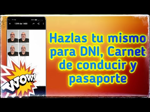 Cómo hacerte tu mismo las fotos para renovar el DNI