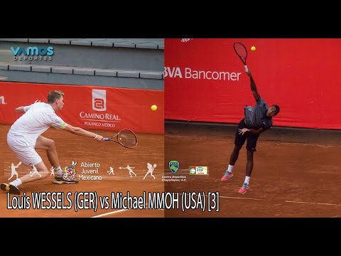 Michael MMOH [3] vs Louis WESSELS (GER) - Abierto Juvenil Mexicano ITF - 1st Round