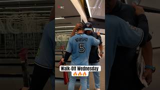 WALK-OFF WIN CAM ???? #MLB #BlueJays