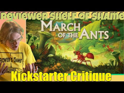 March of the Ants: The Ultimate Ant Civilization Game- SHAME GAME!! -Kickstarter Critique Review