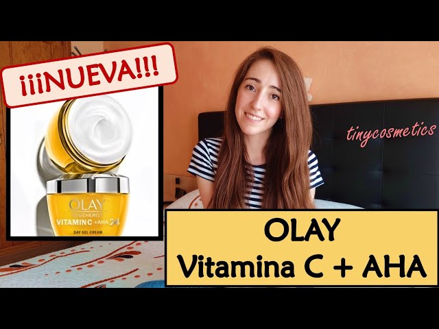 Vídeo relacionado con Olay Vitamina C Crema de Día Hidratante Facial SPF 30 RECAMBIO, Con Niacinamida. Cuidado Iluminador De La Piel: Acción Antimanchas Oscuras, 50ml