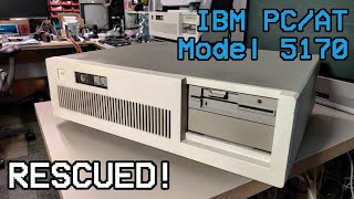 IBM PC/AT Model 5170: Saved from the trash 🔥
