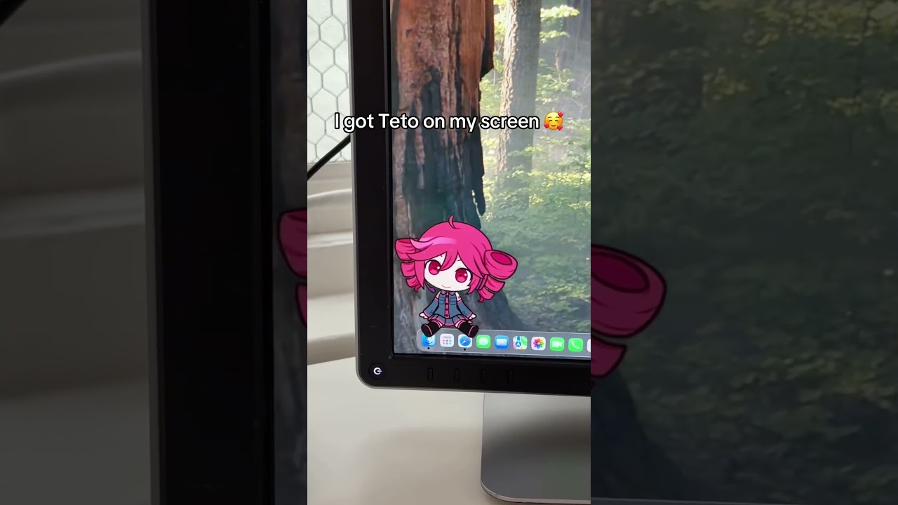 Teto on my screen #otoextension #otomate #cute #viral #teto