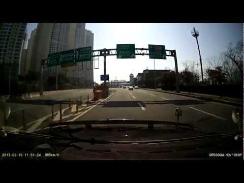 Blackvue/ DR500GW-HD (Front) new year day_130210