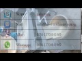 Vibrating Screen Sieve Working Video For Cassava Garri Flour Starch Working Video