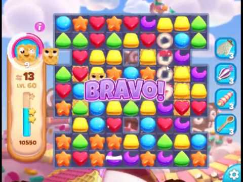 Cookie Jam Blast Level 60 - NO BOOSTERS 🍪 | SKILLGAMING OFFICIAL