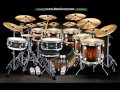 virtual drumming cover - ost naruto - alive - by ...