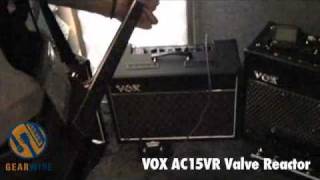 Video thumbnail for Vox AC15VR And Vox AC30VR: New Valve Reactor-Equipped Combo Amp Line Demo'd At NAMM (Video) by gearwire