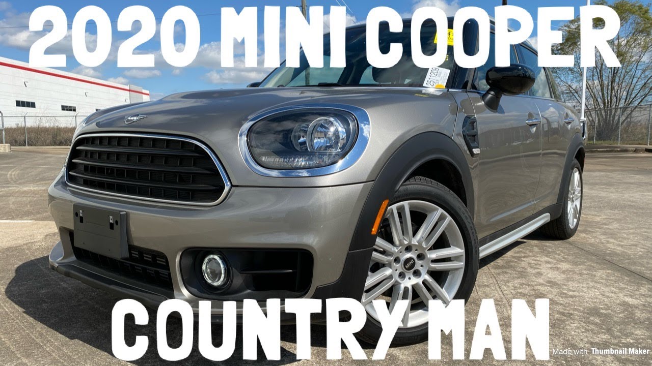 2020 MINI Countryman: Startup & Review