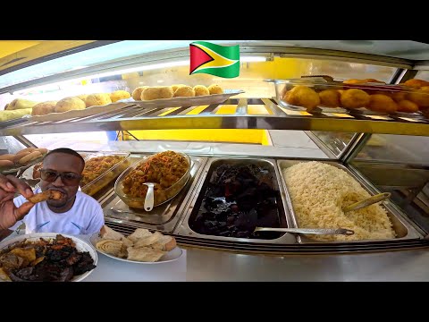 NEW Guyanese Street Food Restaurant (Annie & Juilian Roti Shop) #Guyana